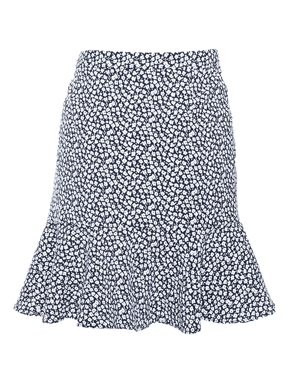 floral-print ruffled skirt - Image 1
