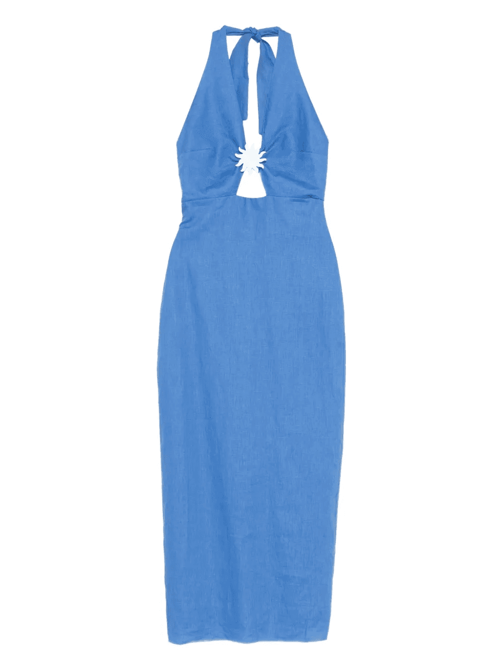 Orly halterneck cut-out midi dress - Image 1