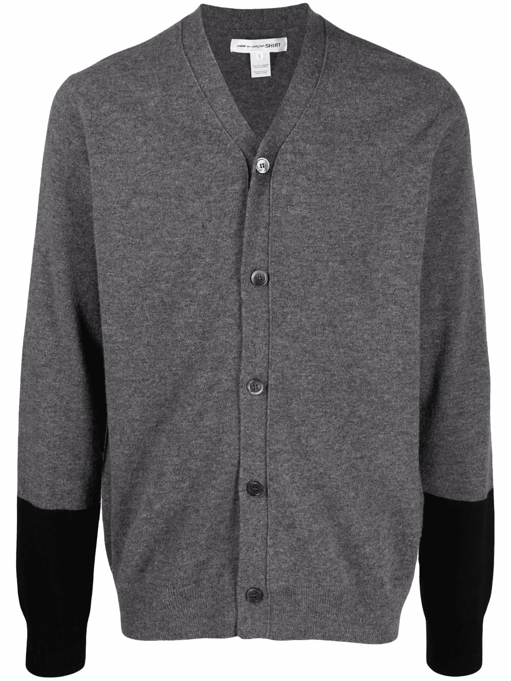 fine-knit button-up cardigan - Image 1