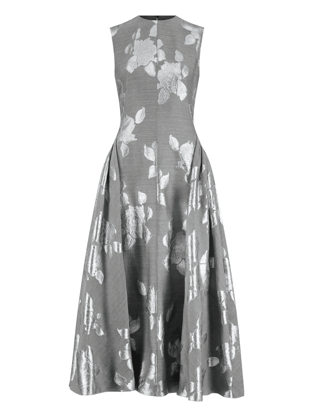Coupe floral-print midi dress - Image 1
