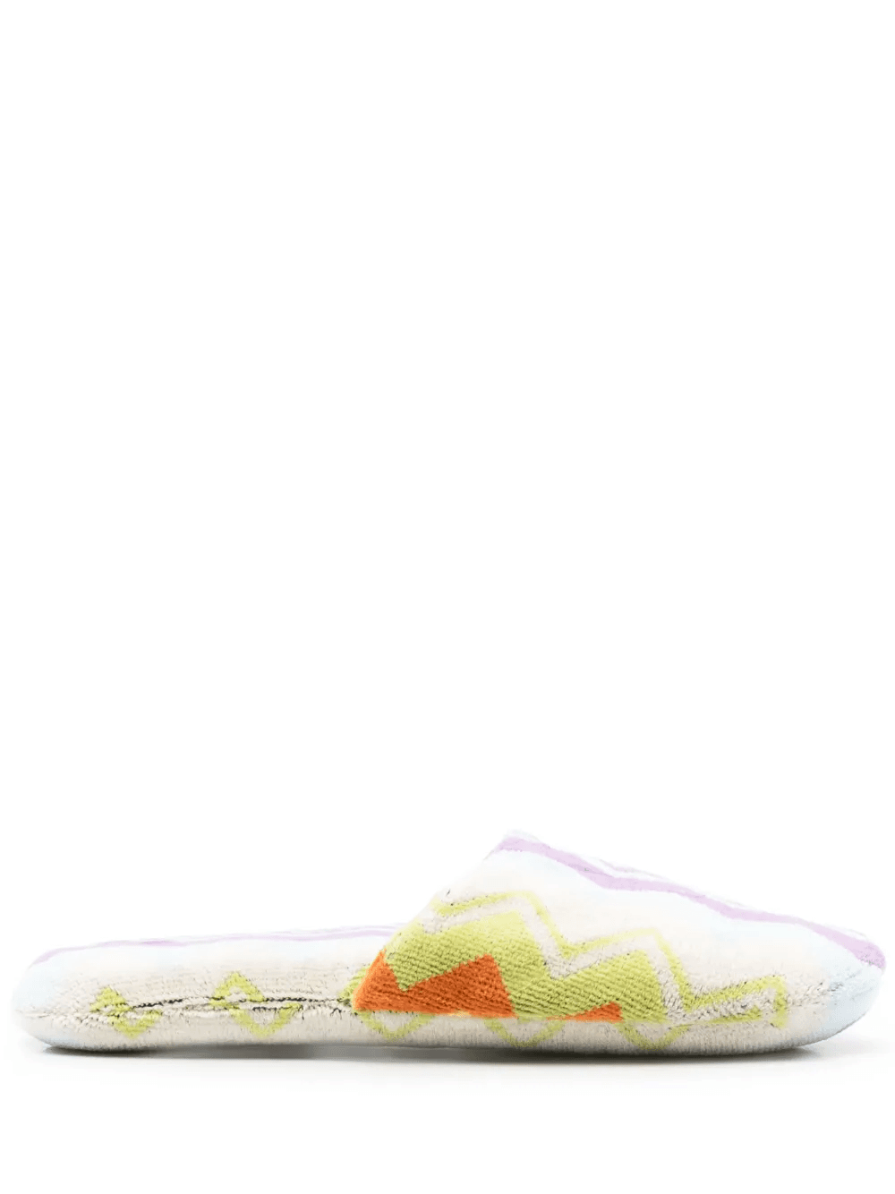 zigzag-print slippers - Image 1