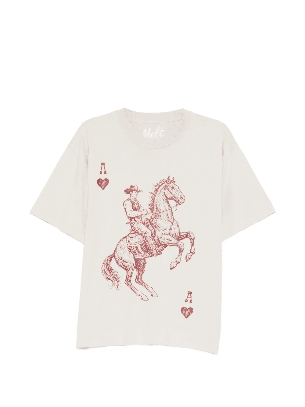 horse-print T-shirt - Image 1