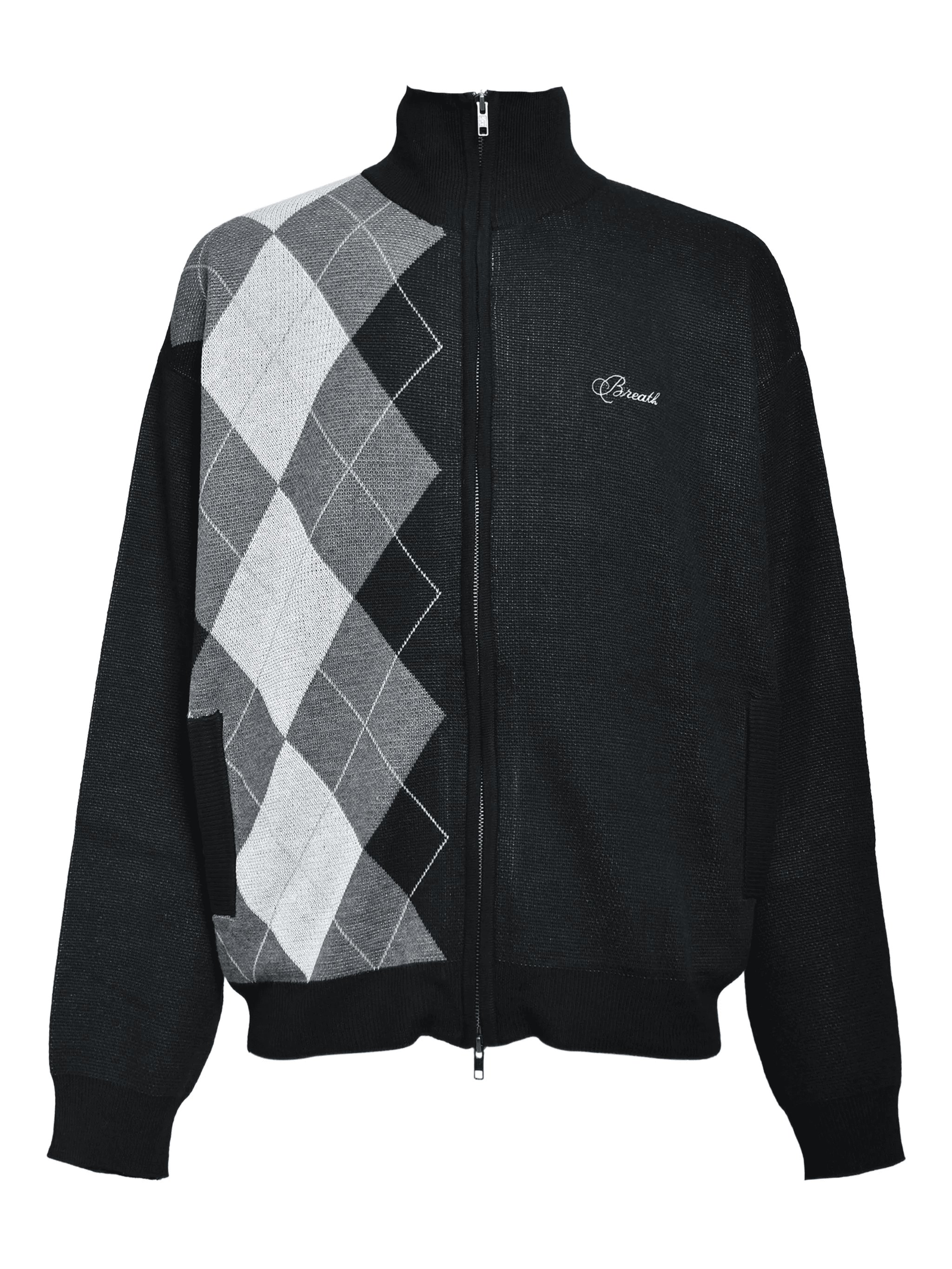 logo-embroidered cardigan - Image 1