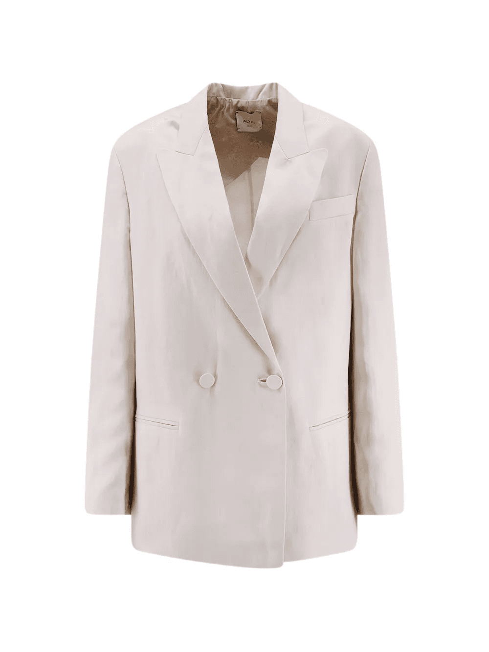 double-breasted peak-lapel blazer - Image 1