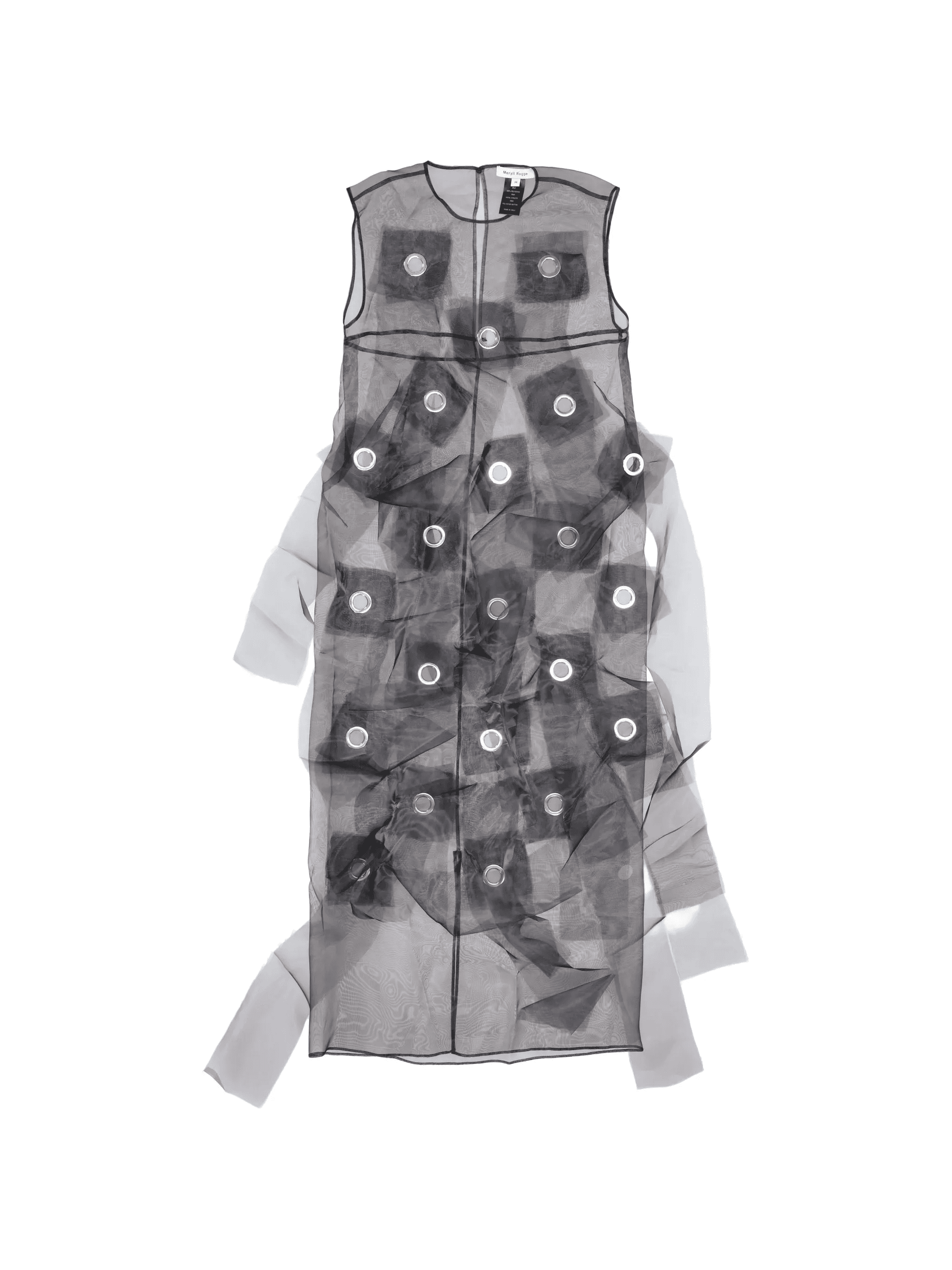 eyelet fringed dress - Image 1