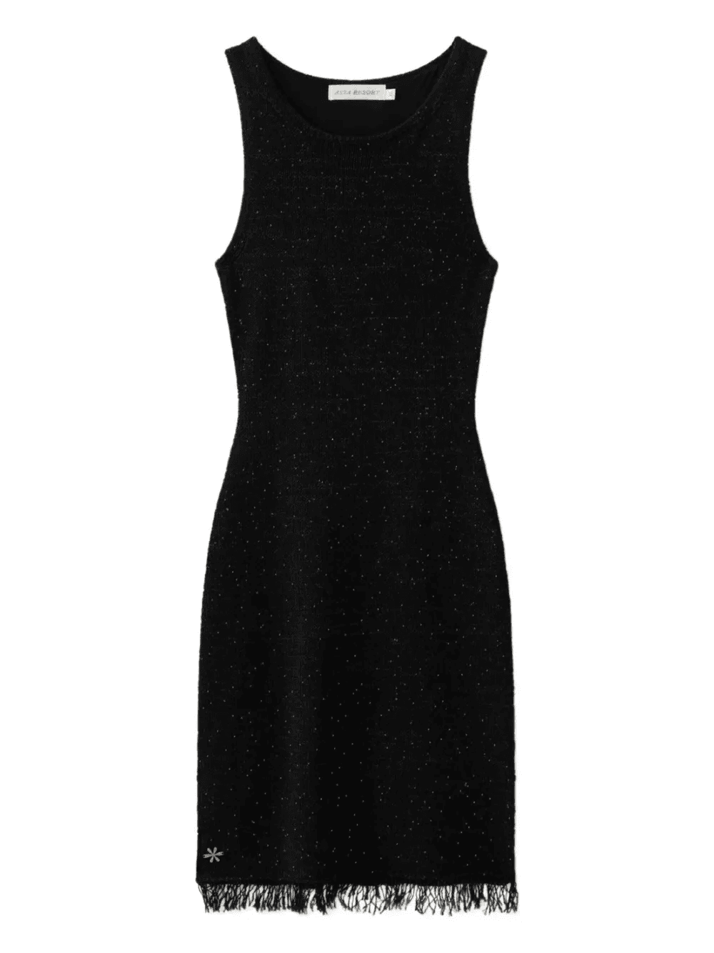 Natalia fring-hem mini dress - Image 1