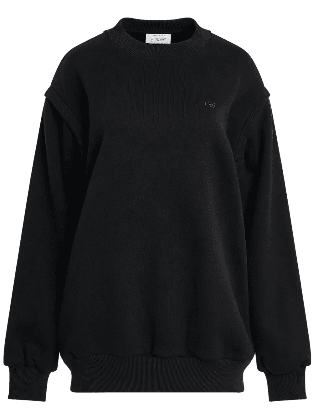 logo-embroidered sweatshirt - Image 1