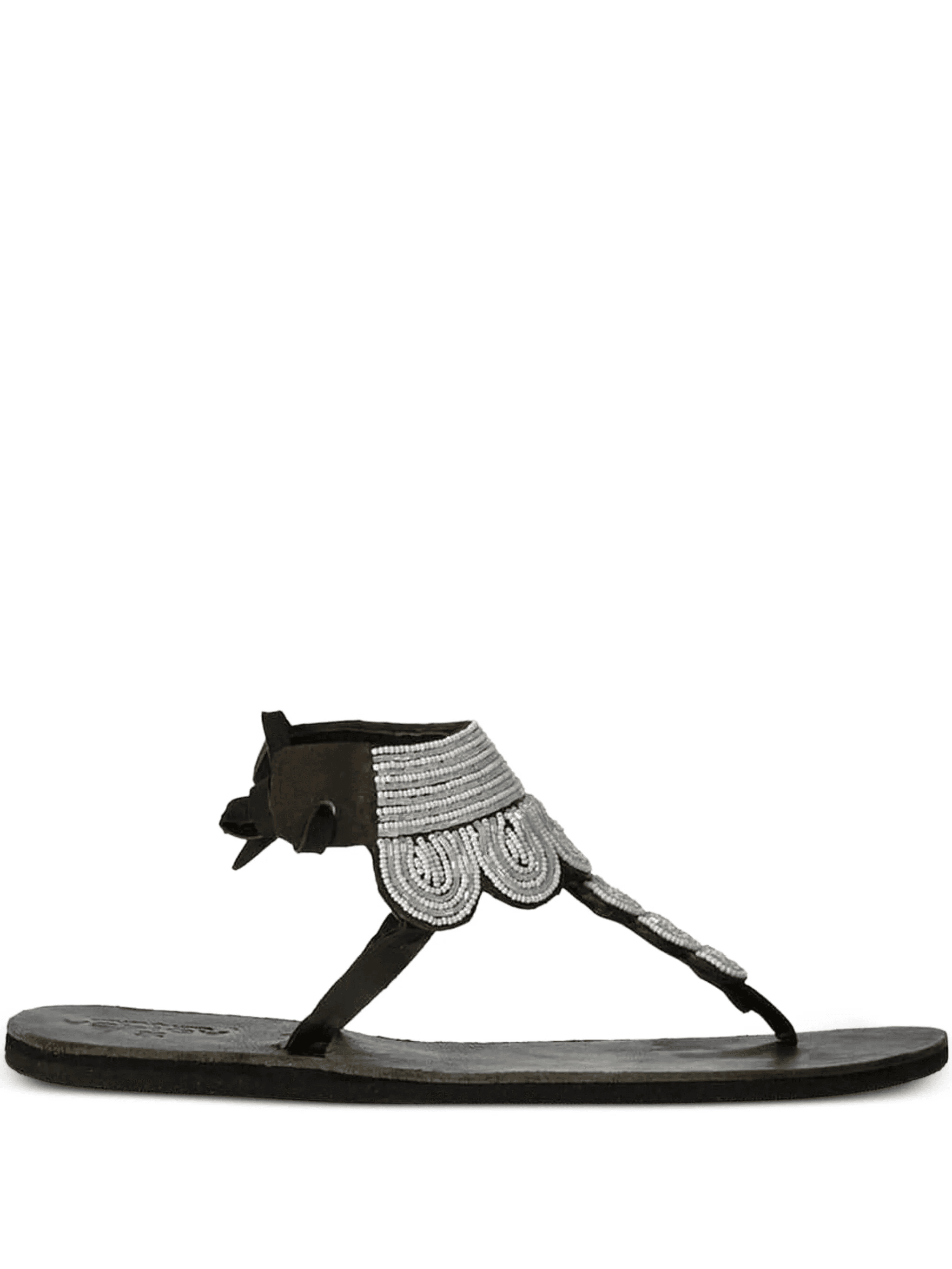 Likoni beaded flat sandals - Image 1