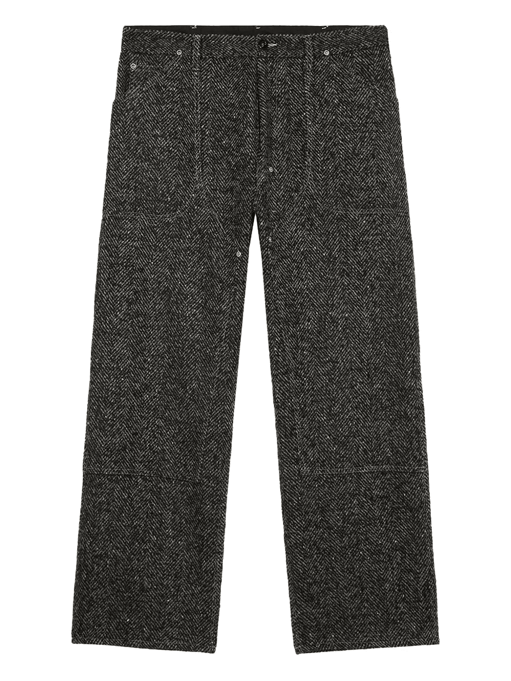 herringbone trousers - Image 1
