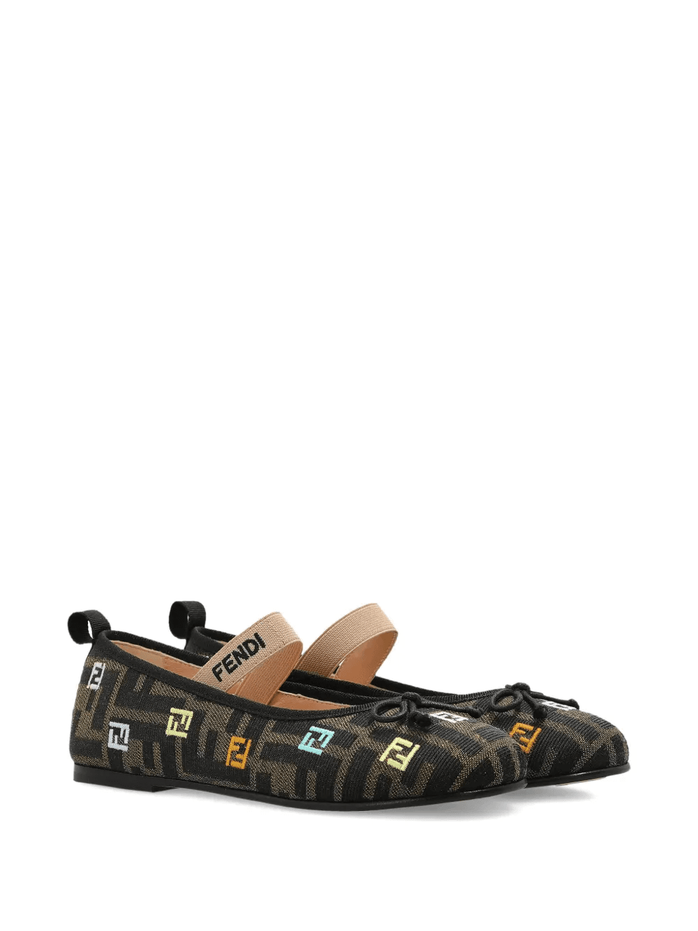 FF-motif ballet flats - Image 1