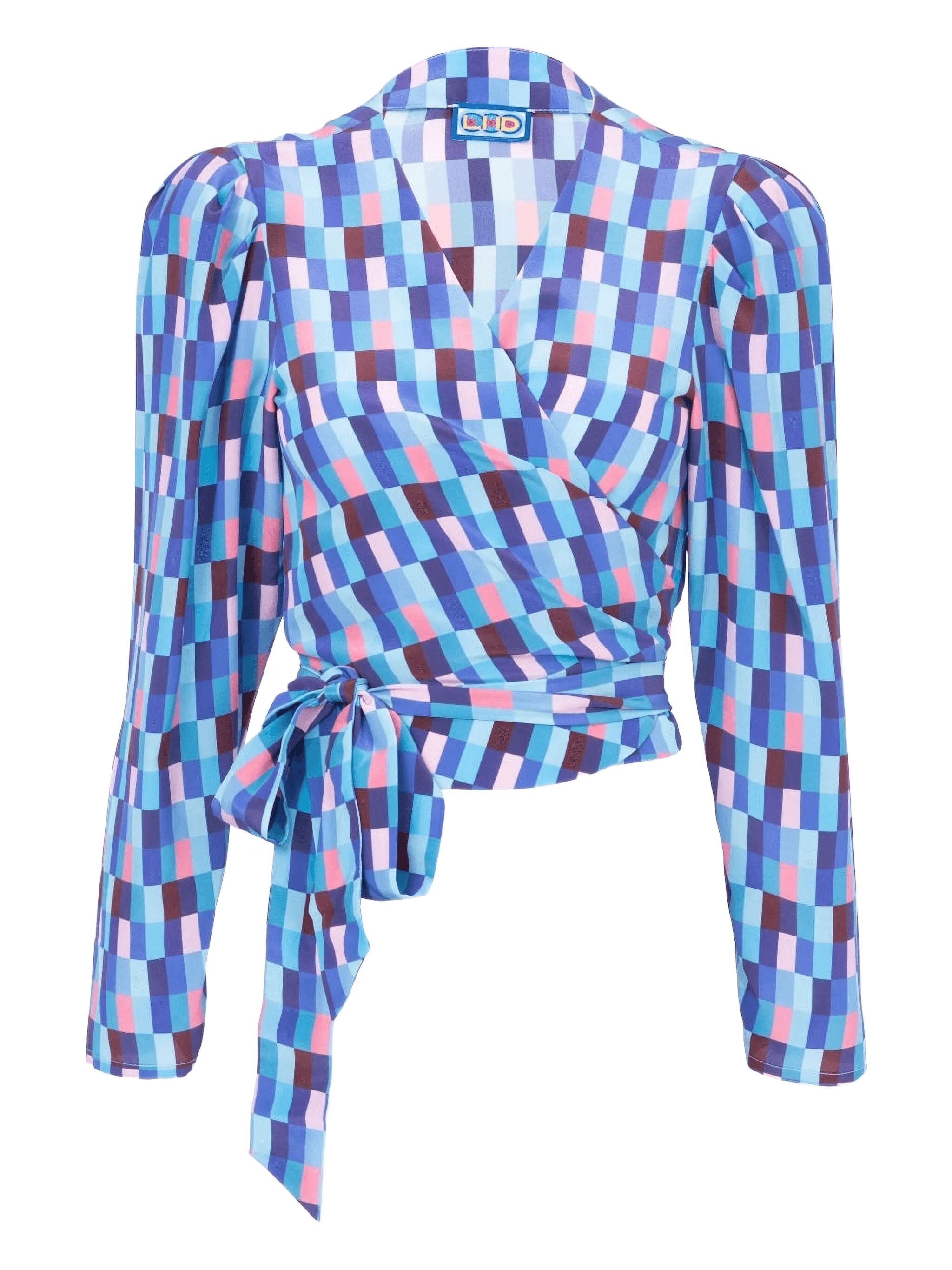 Odalys geometric pattern blouse - Image 1