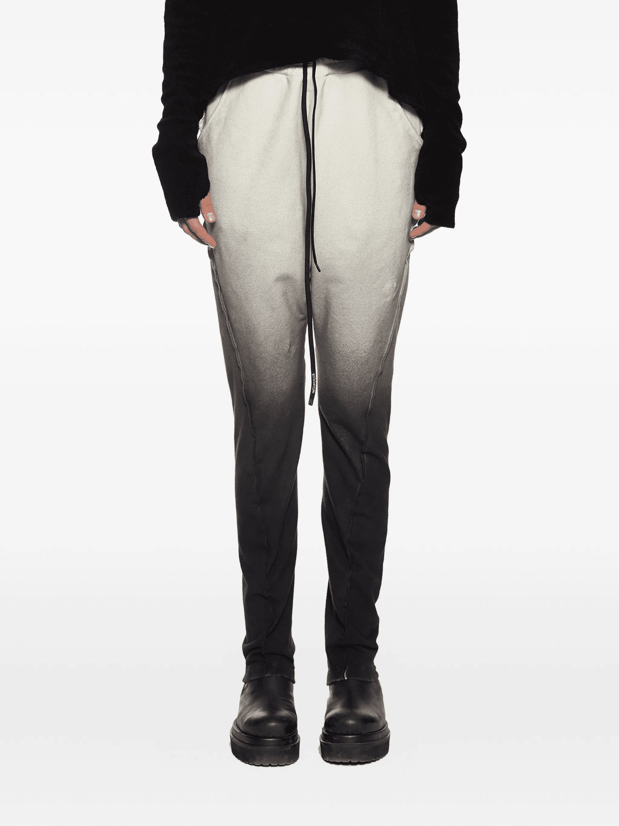 drawstring slim-fit track pants - Image 1