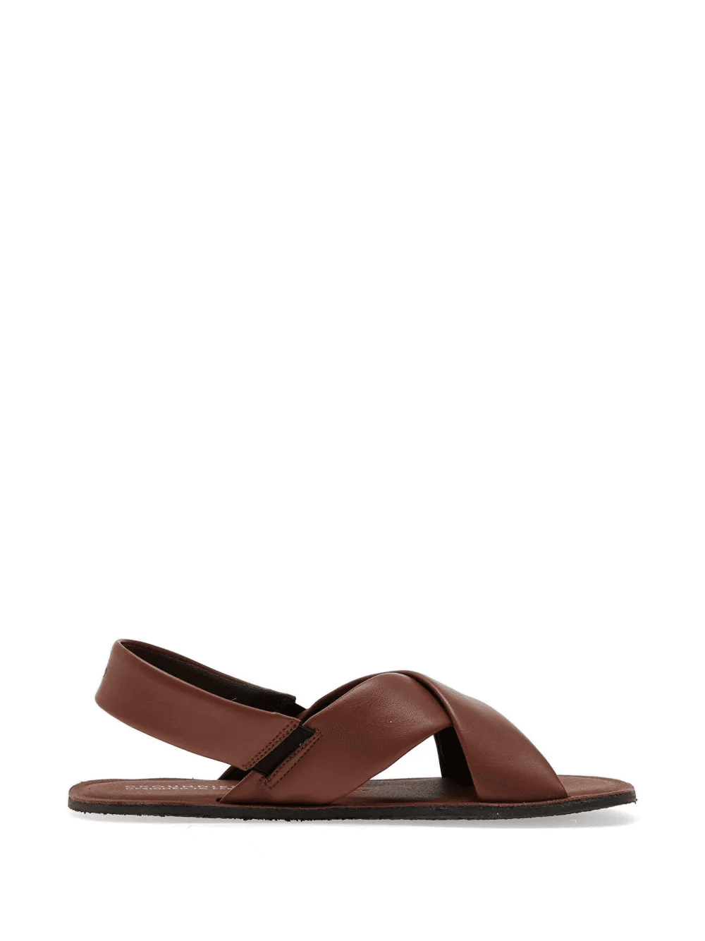 crossover-strap slingback sandals - Image 1