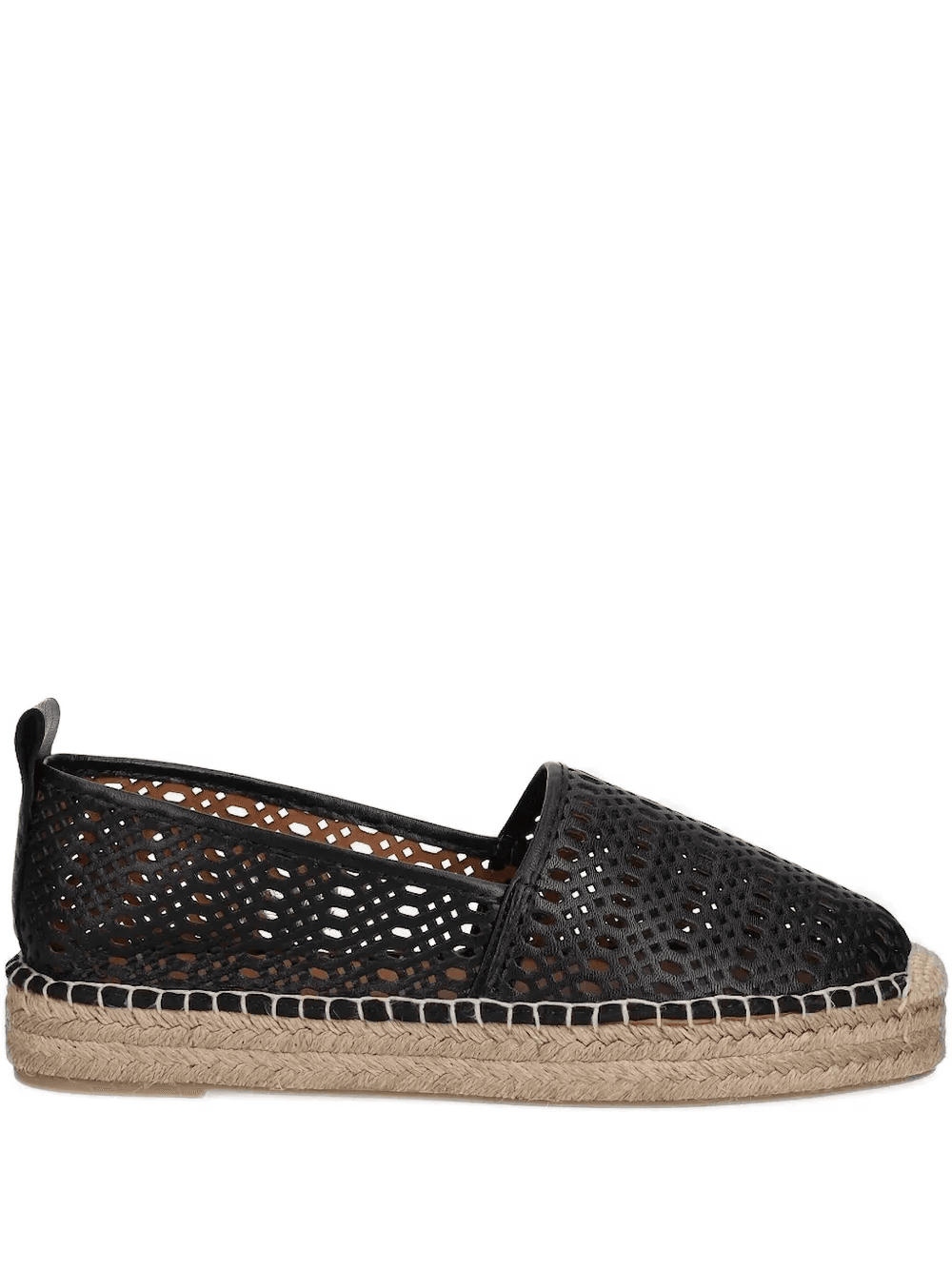 perforated-leather espadrilles - Image 1