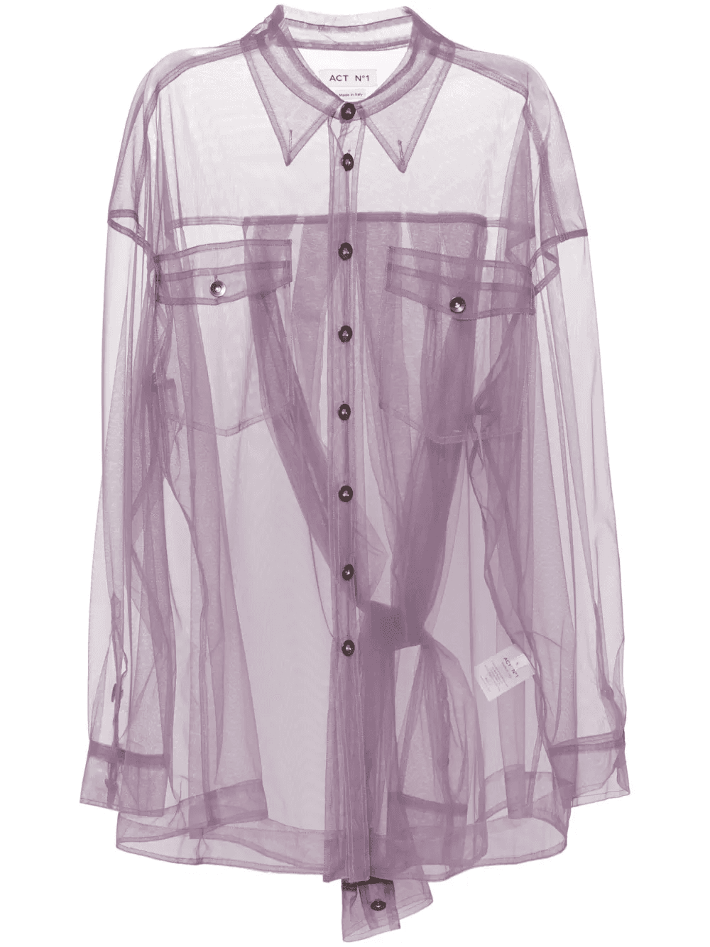 sheer shirt - Image 1