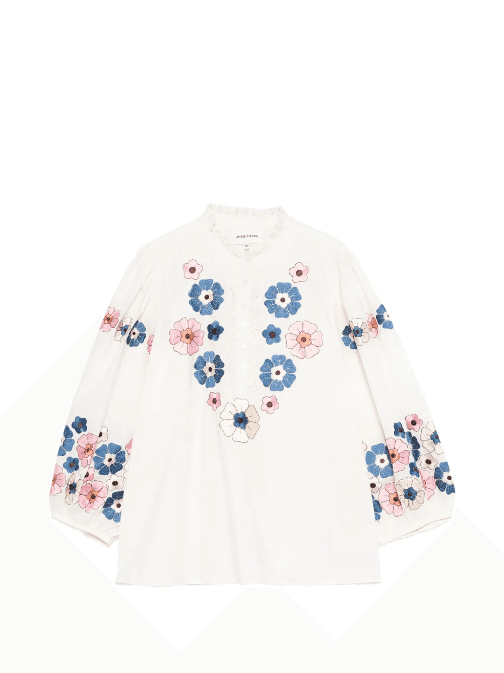 Amantina floral-embroidered blouse - Image 1