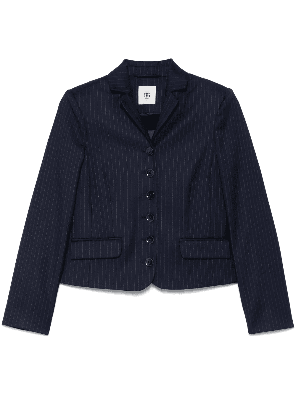 pinstriped blazer - Image 1