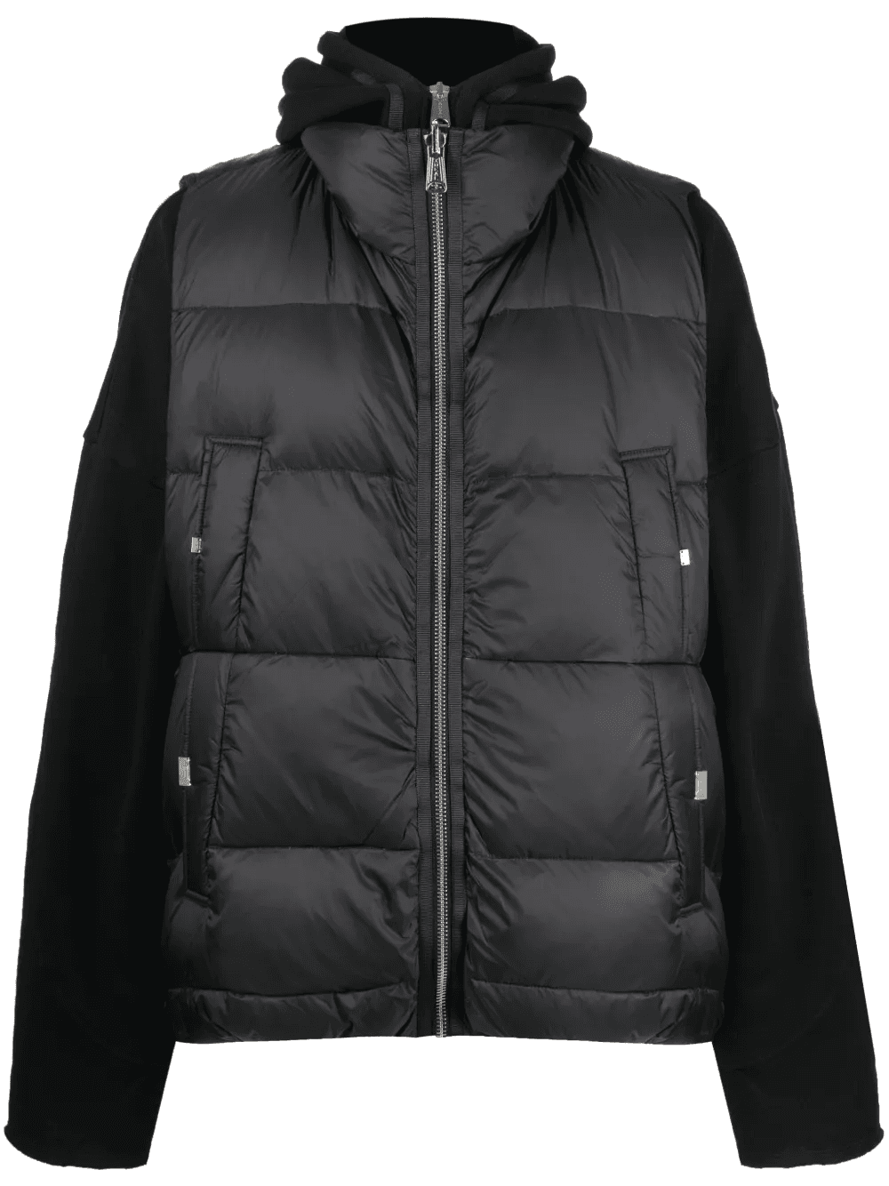 high-neck padded gilet - Image 1