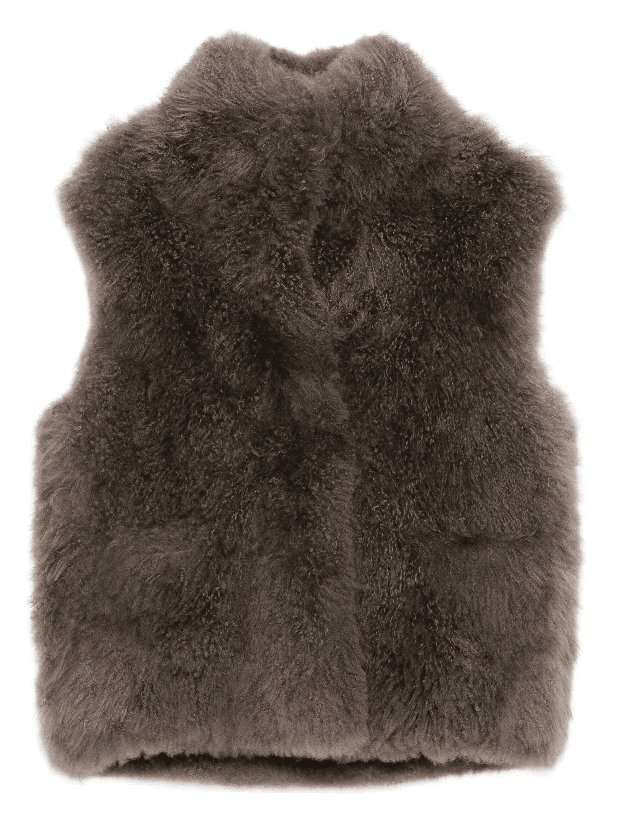 shearling gilet - Image 1