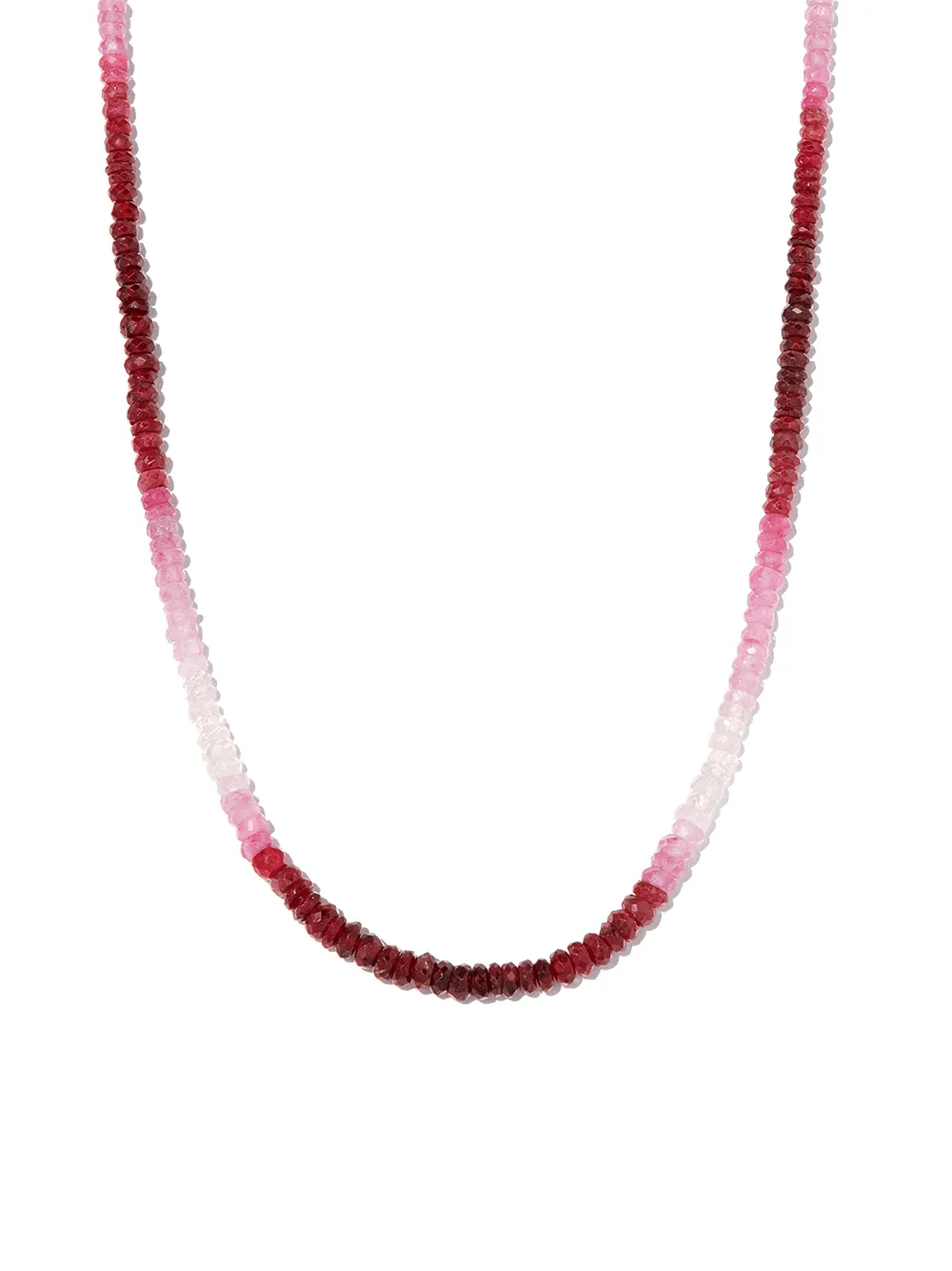 14kt yellow gold Rocky ruby necklace - Image 1