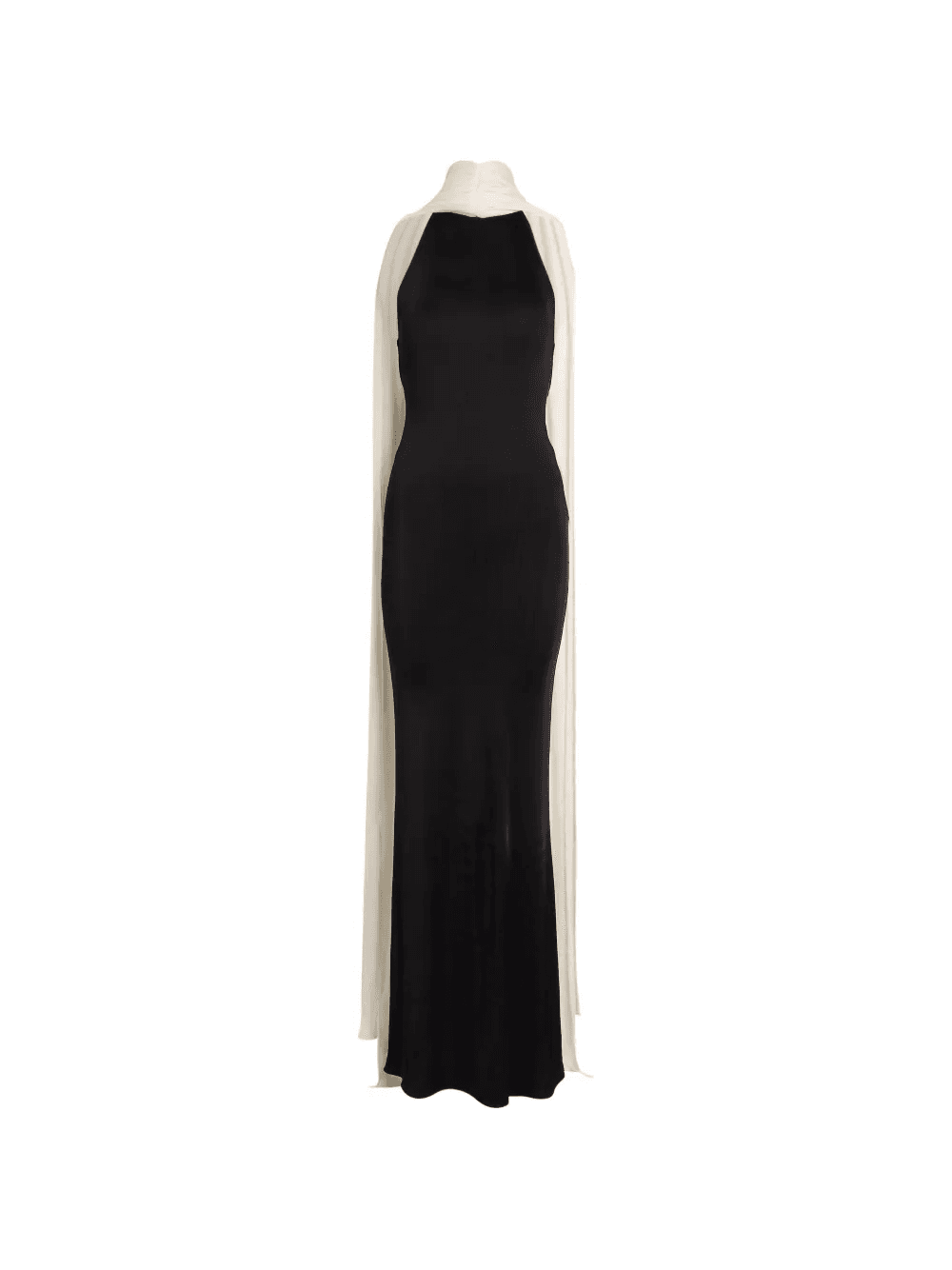 draped maxi dress - Image 1