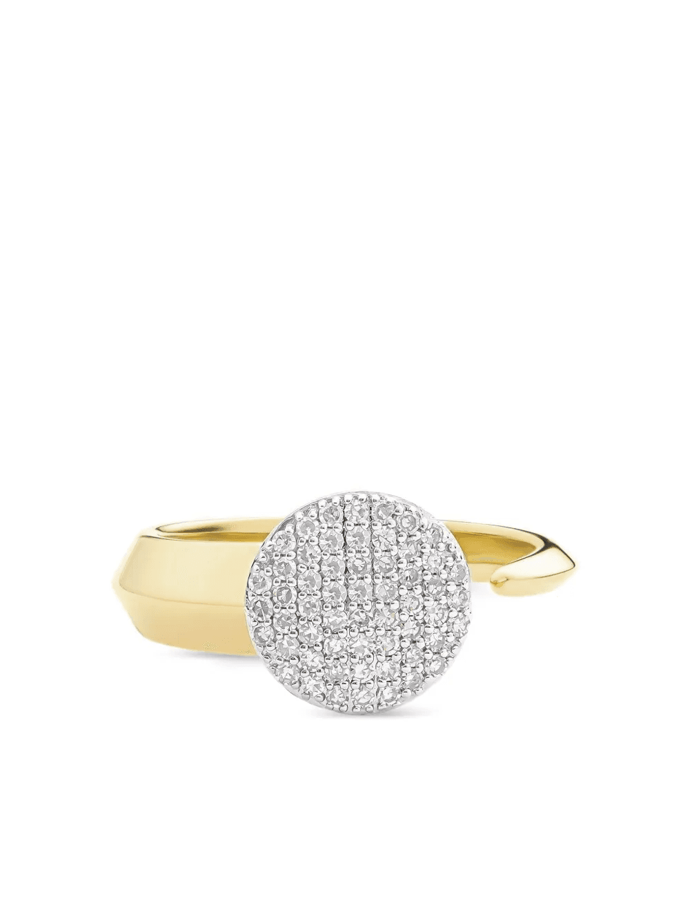 14K gold Infinity Wrap diamond ring - Image 1