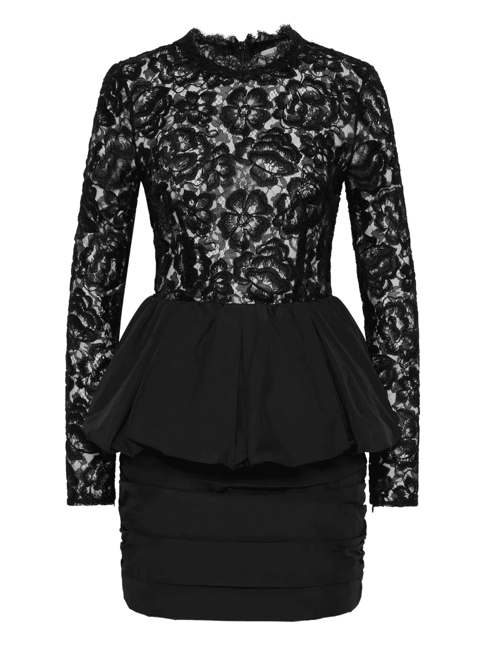 lace peplum dixie mini dress - Image 1