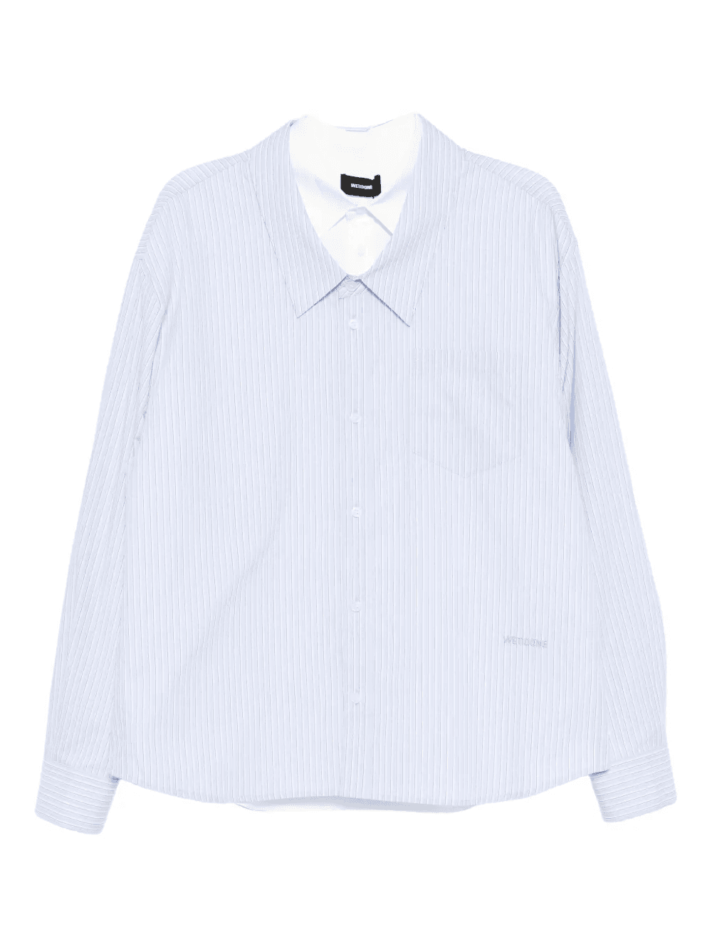 logo-embroidered shirt - Image 1