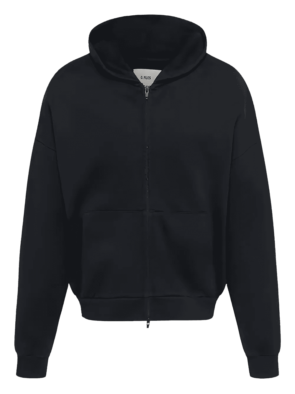 Origami zip-up hoodie - Image 1