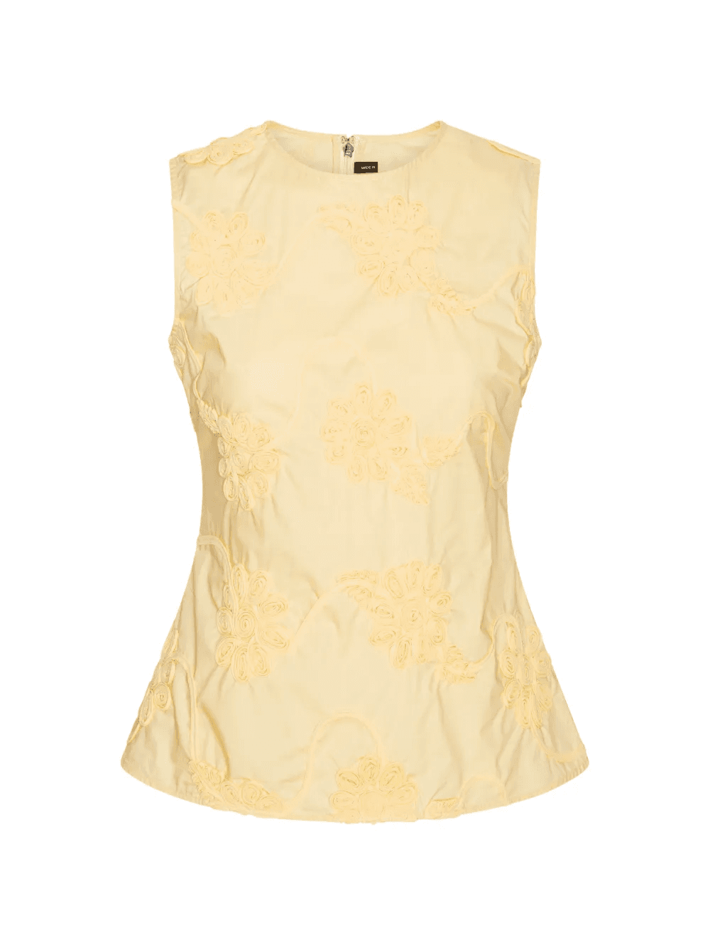 flower sleeveless top - Image 1