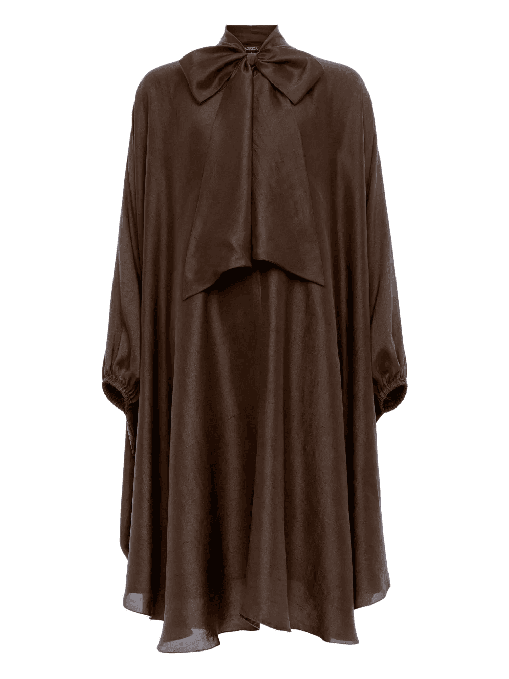 Emlyn bow-neck midi dress - Image 1