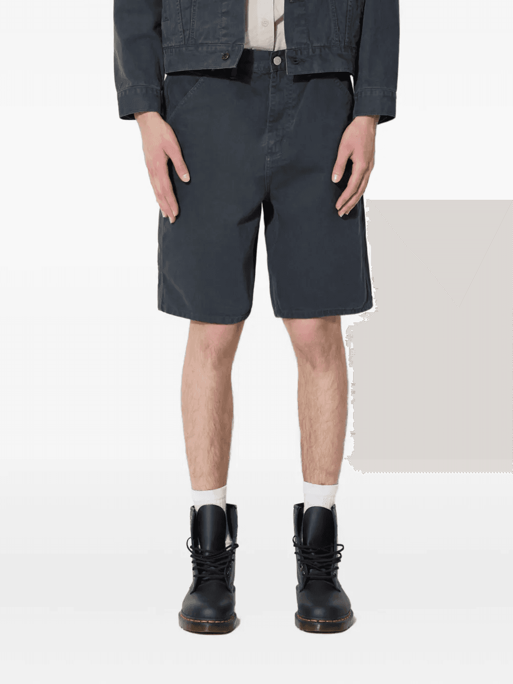 pocket denim shorts - Image 1