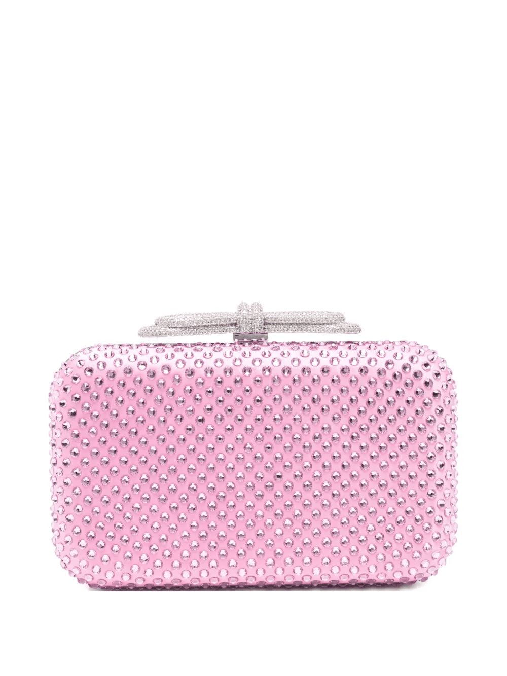 Crystal-embellished clutch bag - Image 1
