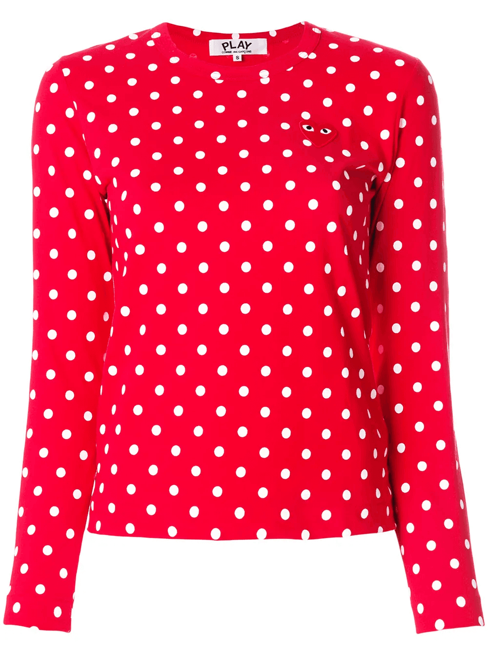polka dot heart logo T-shirt - Image 1