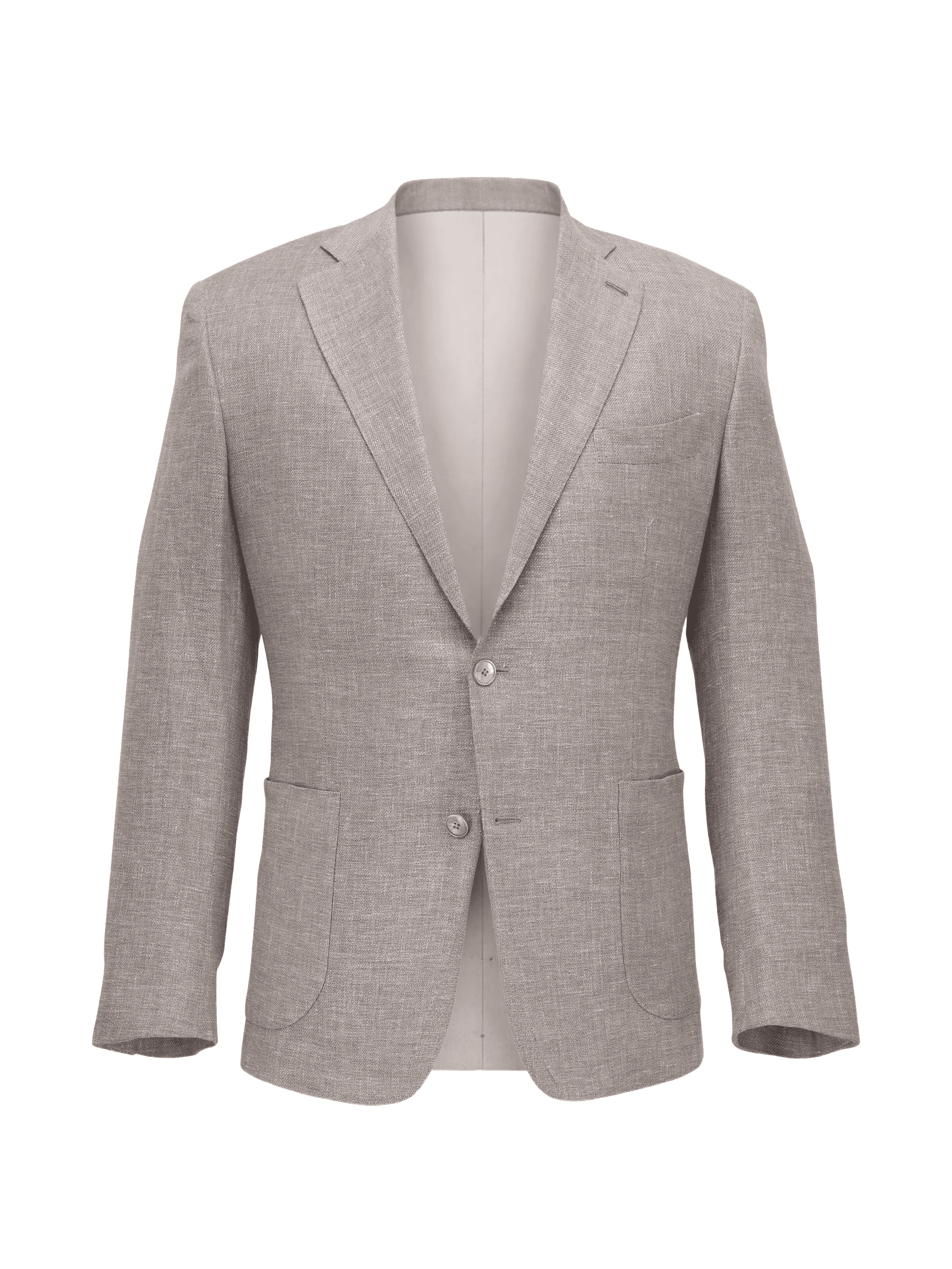 notched-lapels suit jacket - Image 1
