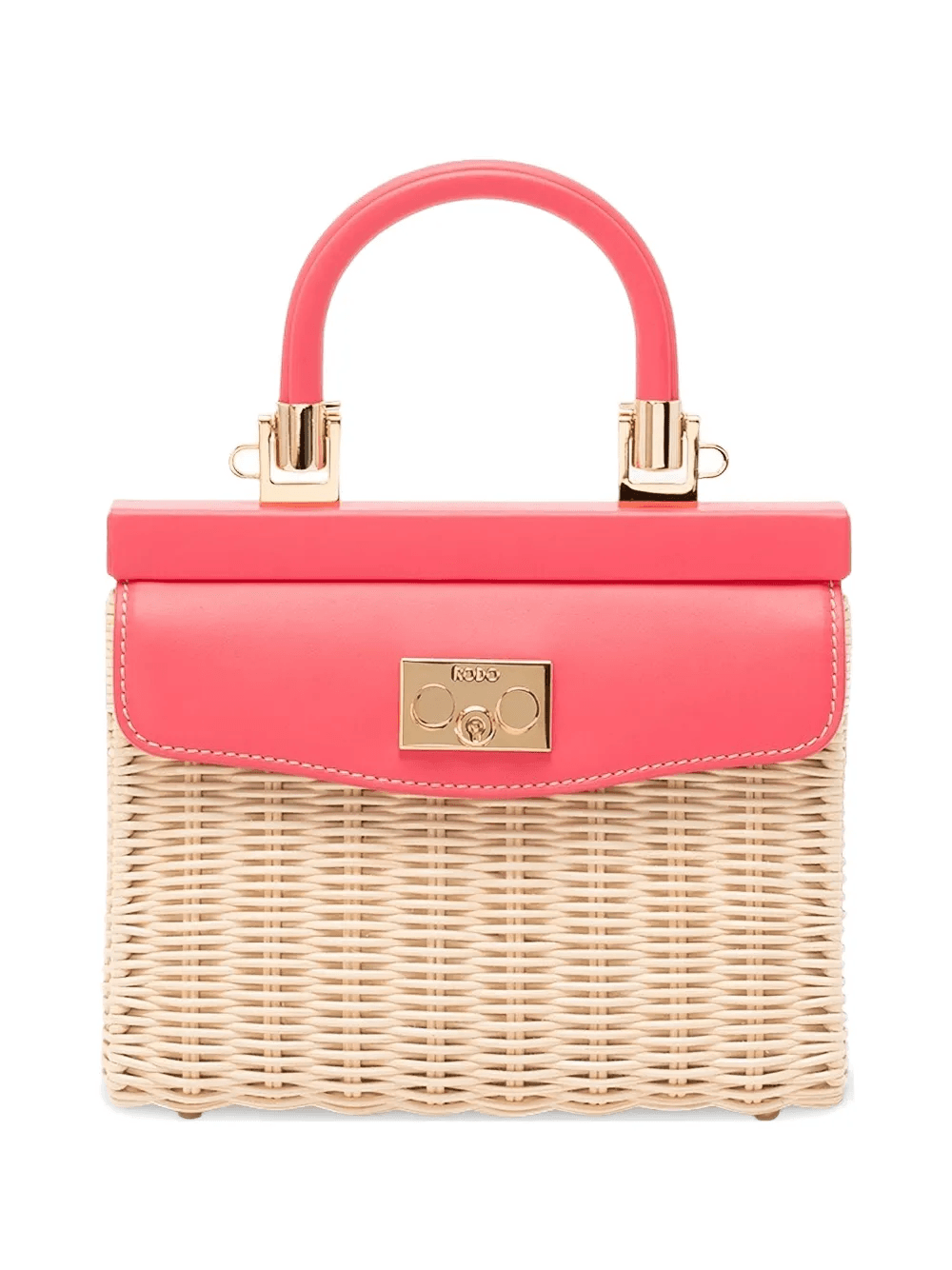 small wicker shoulder bag - Image 1