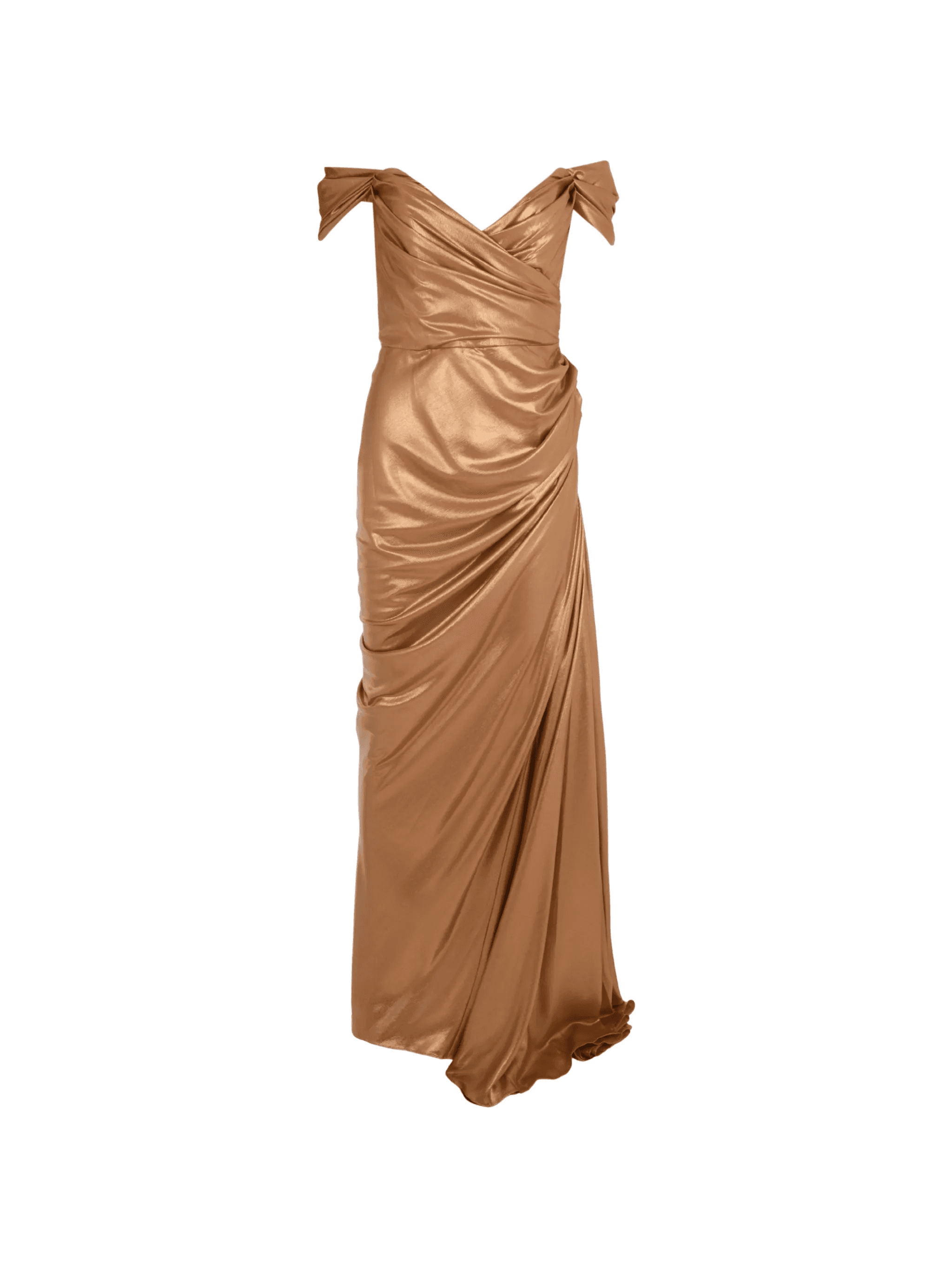 Gaia draped maxi dress - Image 1