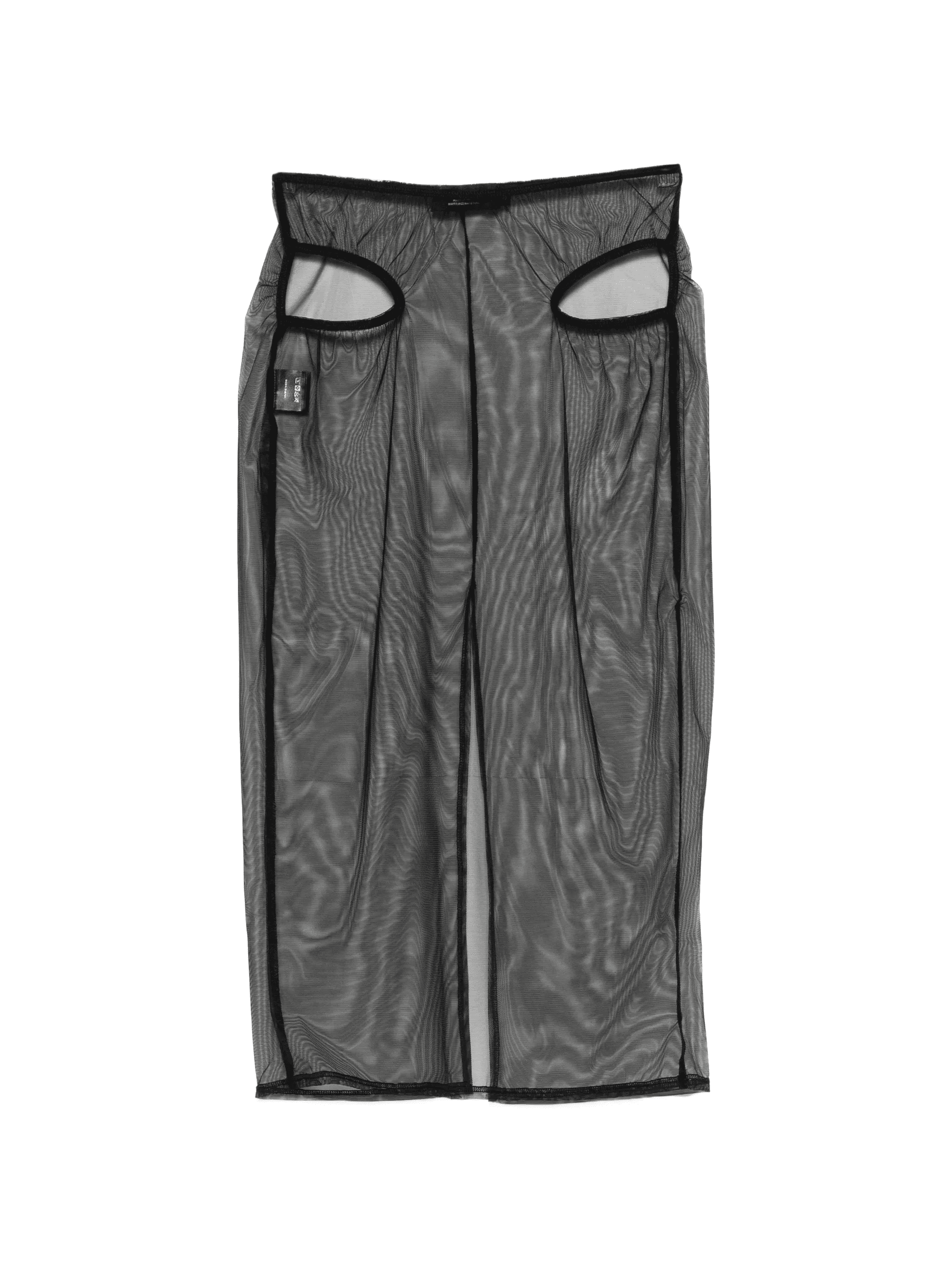 cut-out midi skirt - Image 1