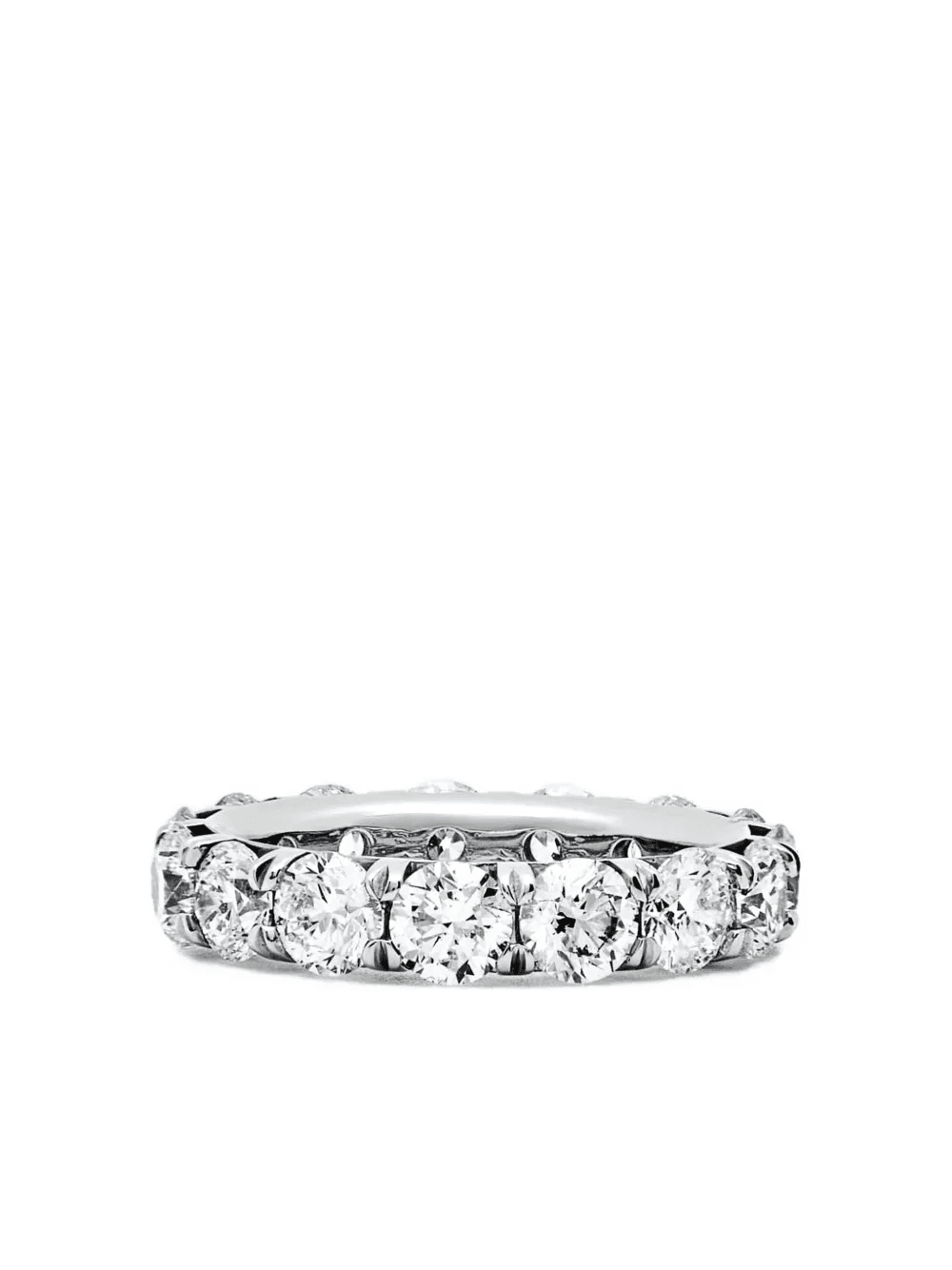 platinum Eternity diamond ring - Image 1