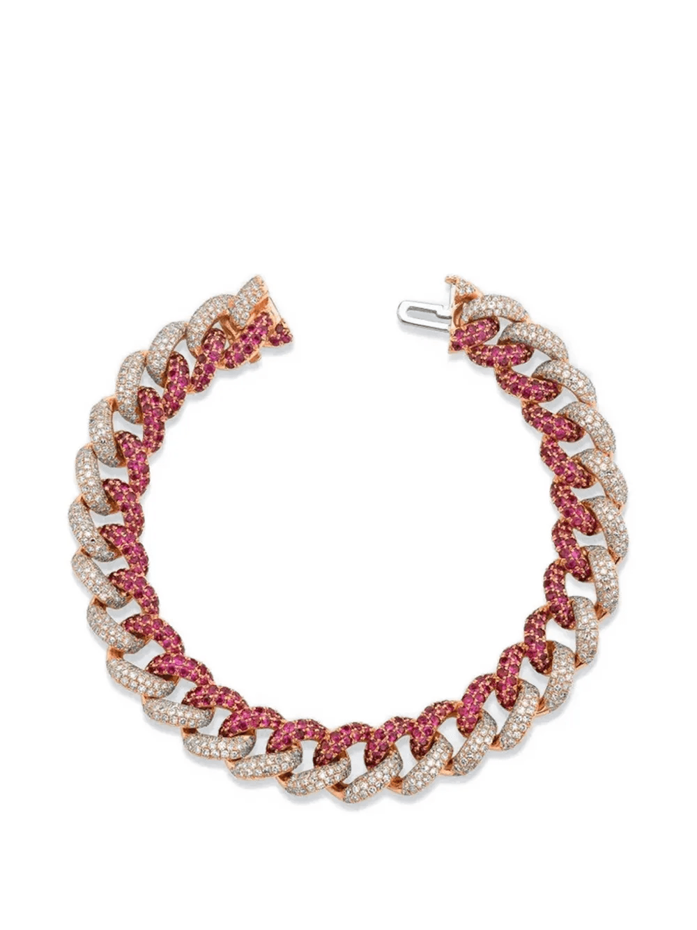 ruby and diamond bracelet - Image 1