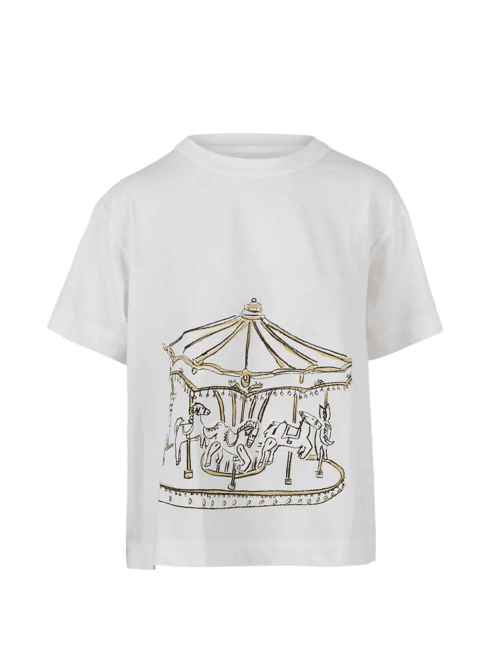 carousel-print t-shirt - Image 1