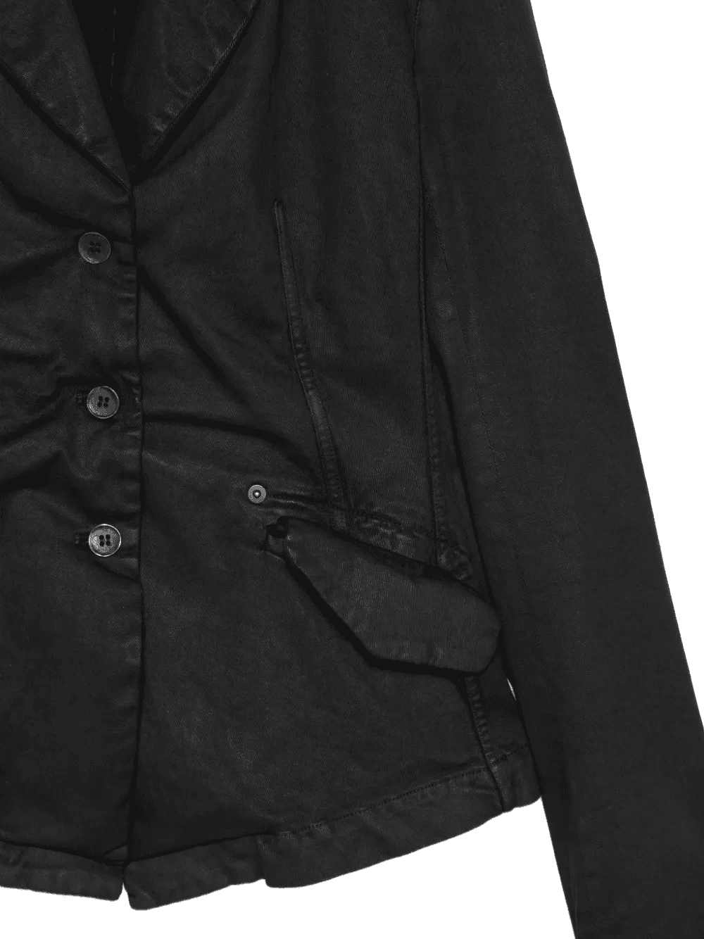 laced back jacket - Image 1