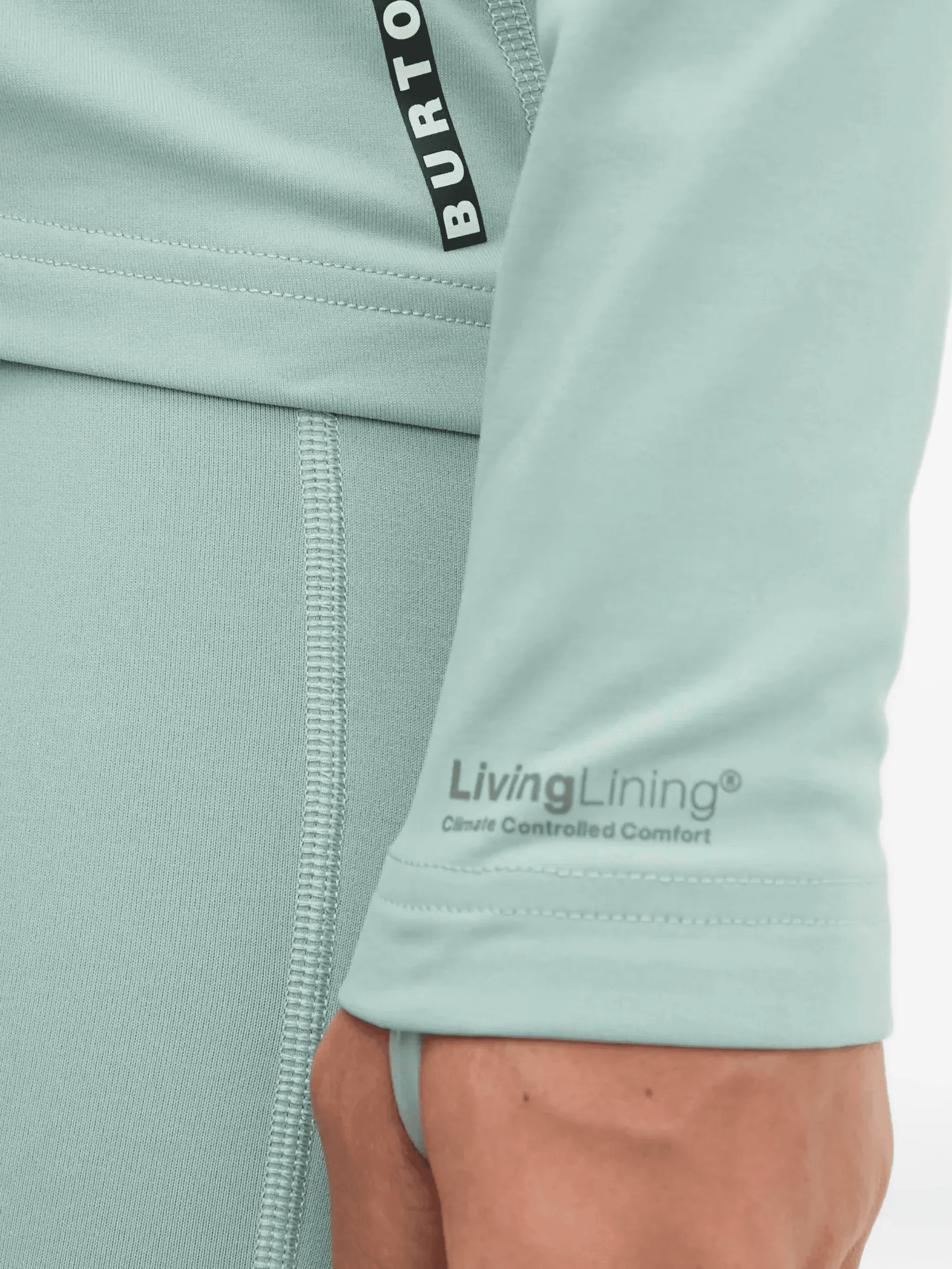 zip long-sleeve top - Image 1