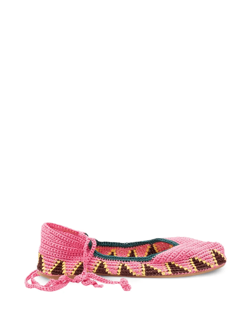 High crochet ballet flats - Image 1