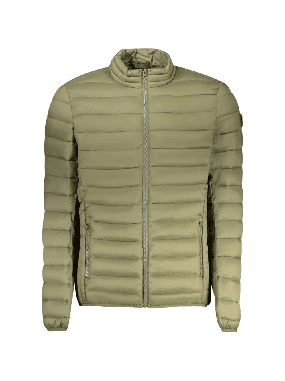 quilted zip-up jacket - Image 1