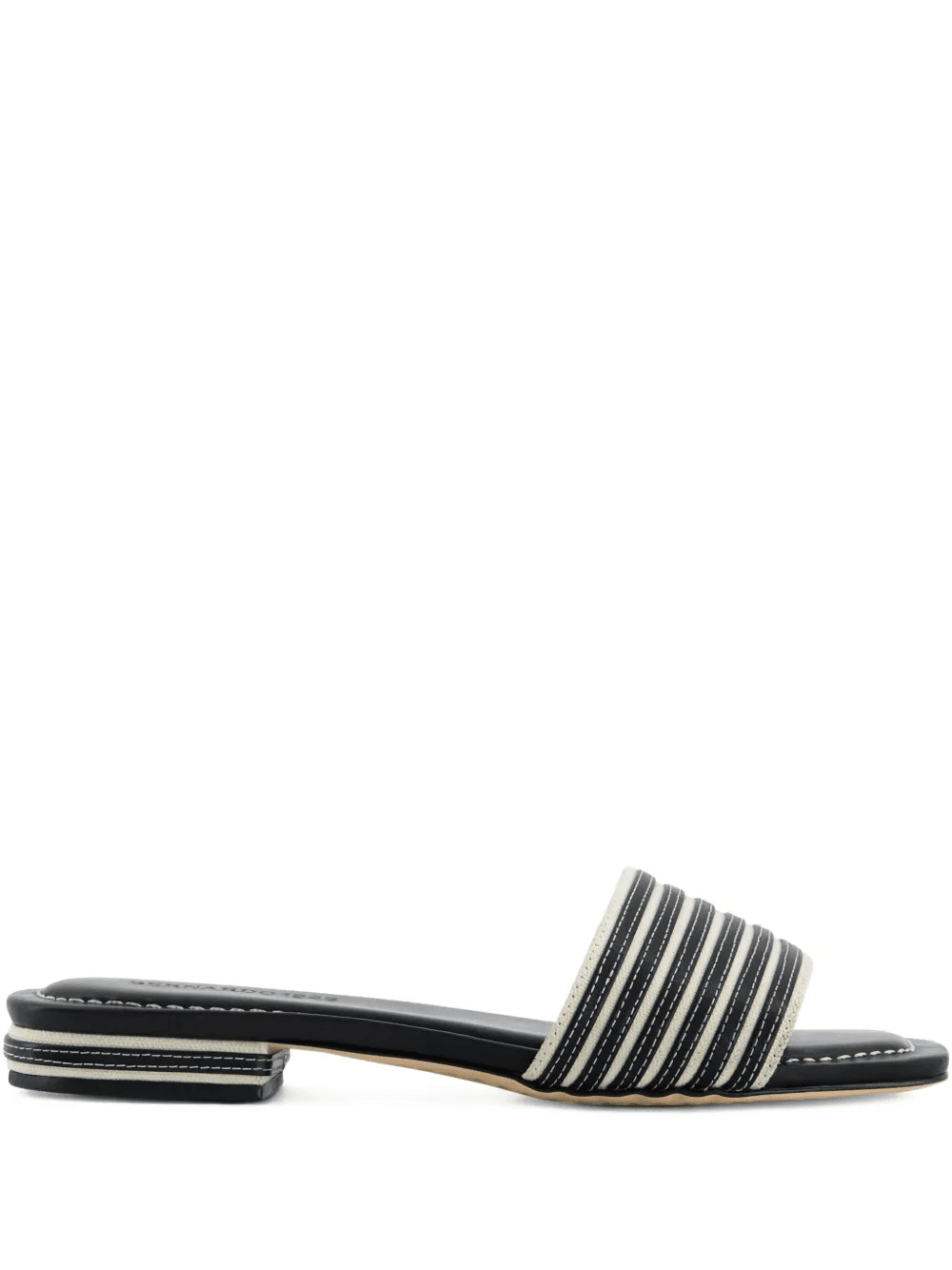 Bernardo 1946 Myko striped flat slide sandals - Image 1