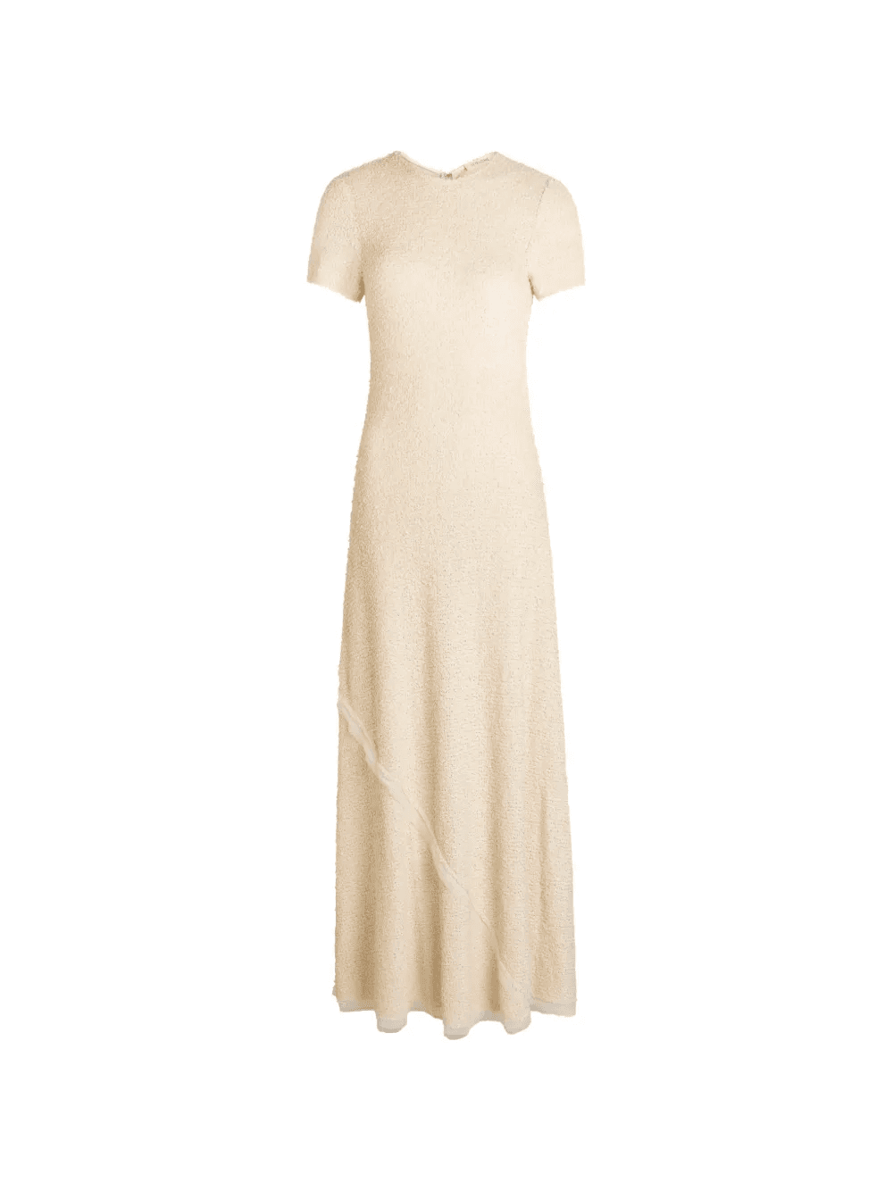 Julia short-sleeve panelled maxi dress - Image 1