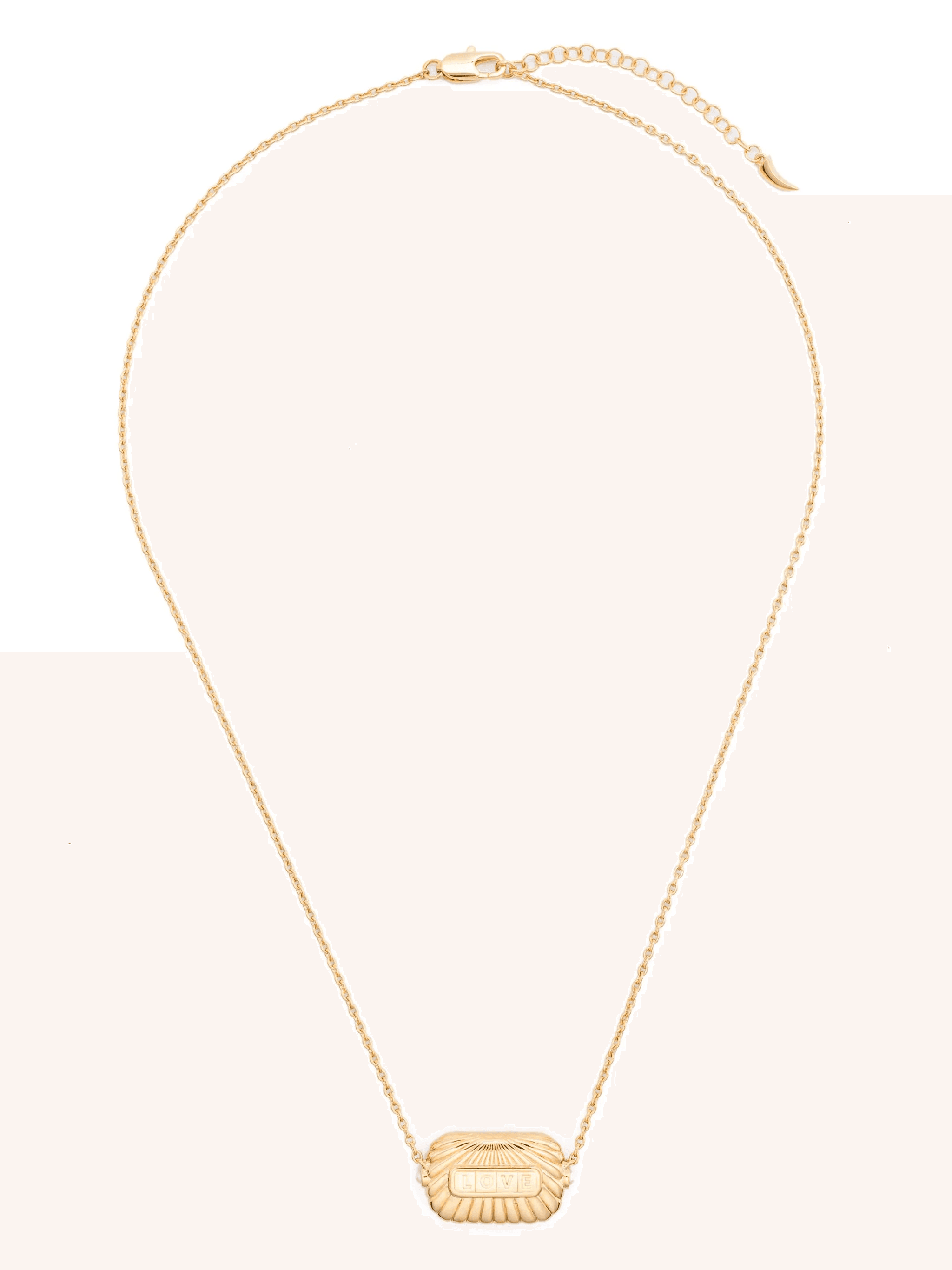 Love-engraved necklace - Image 1