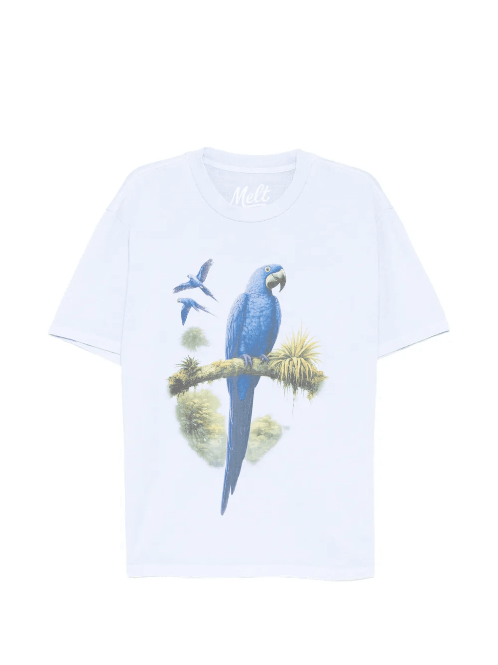 parrot graphic T-shirt - Image 1