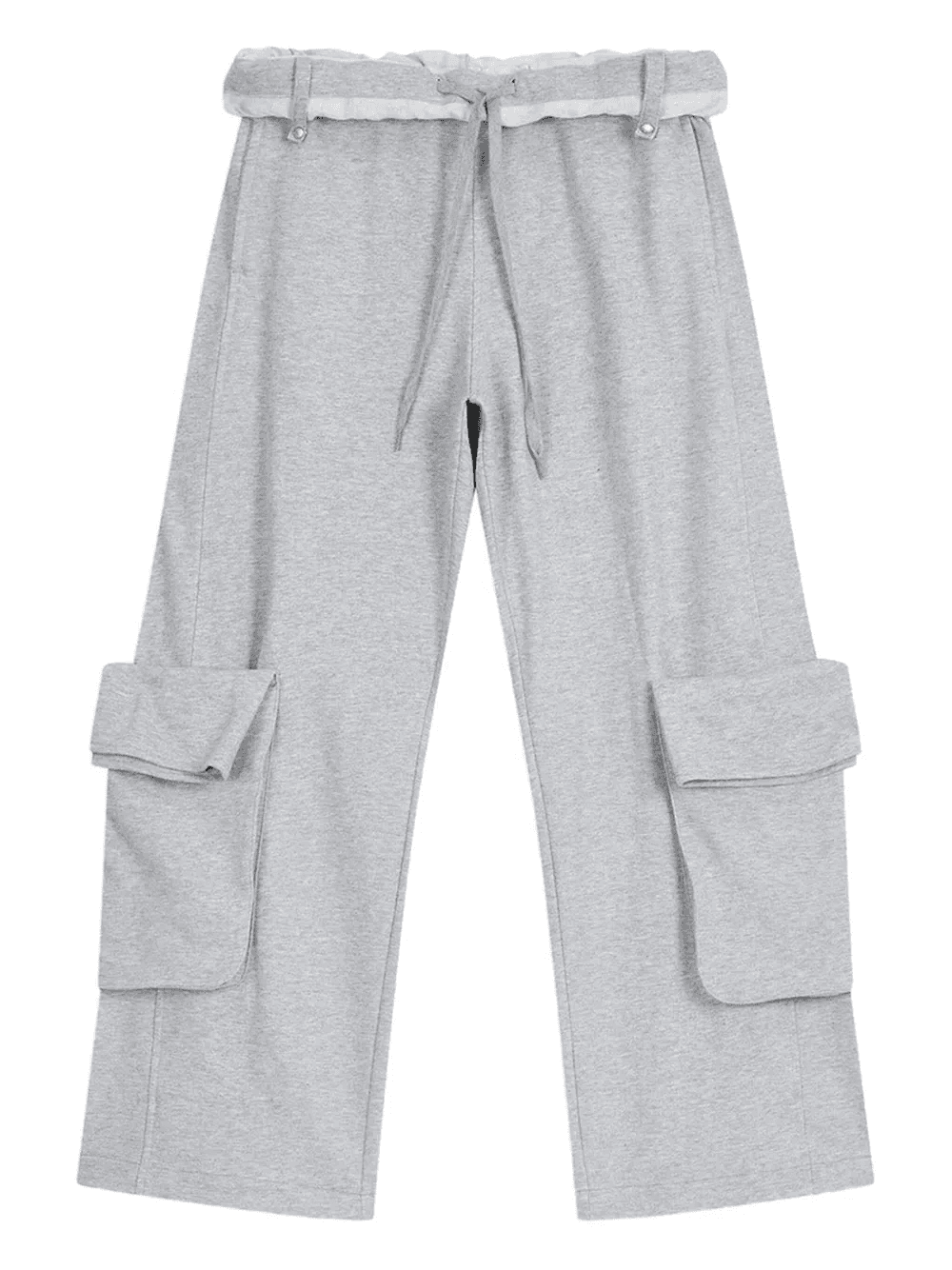 rolled-waist cargo trousers - Image 1